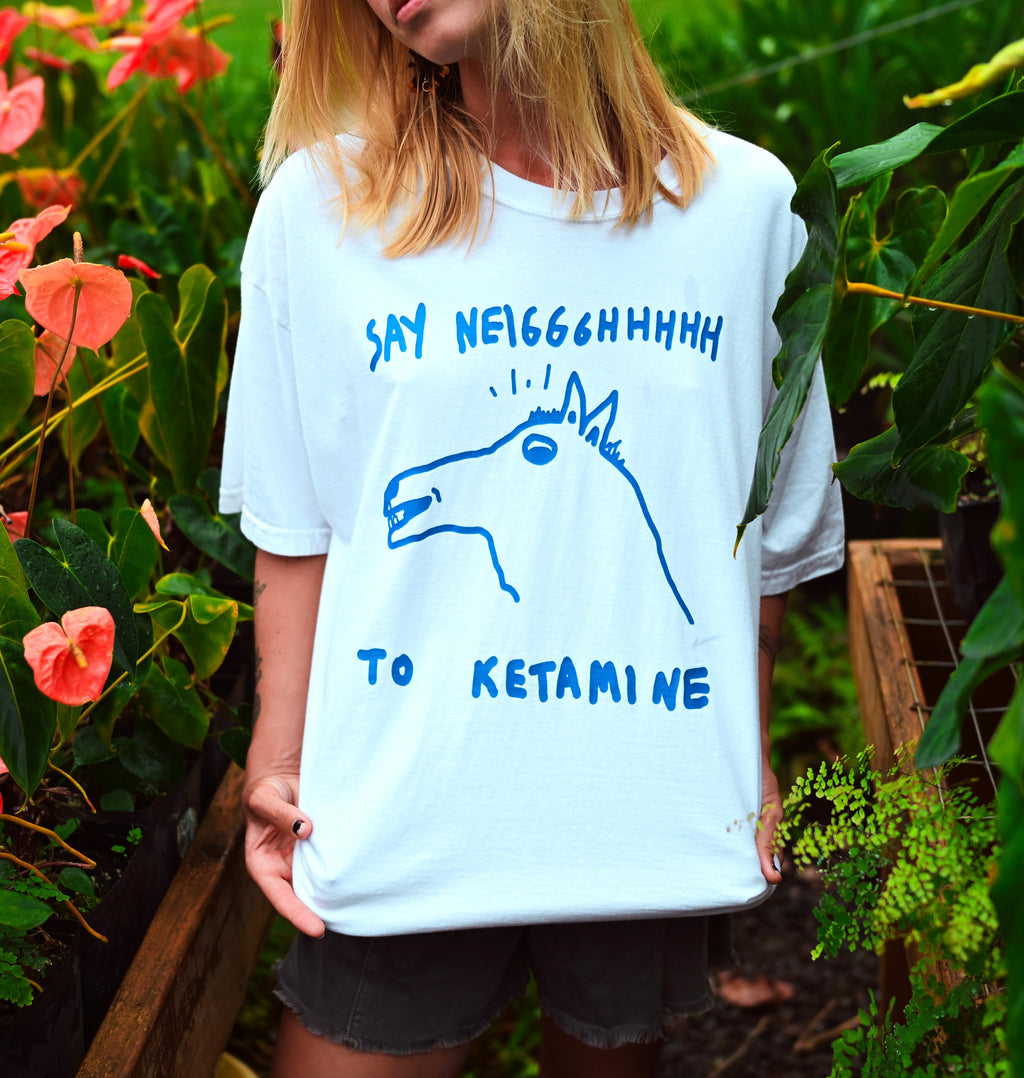 Just Say Neigh Unisex tee
