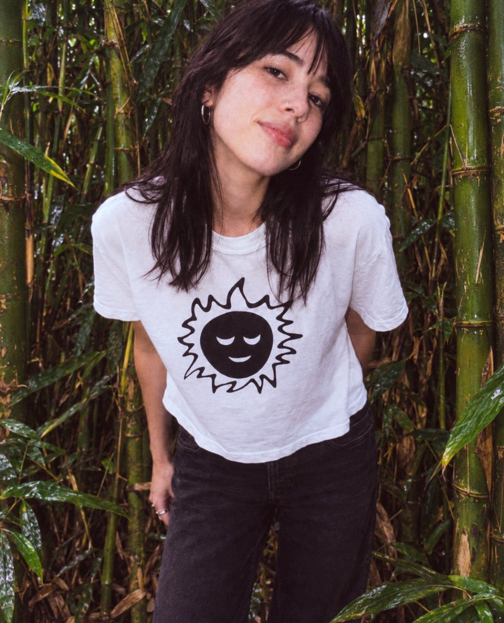 Sunny TM women's heavyweight boxy tee