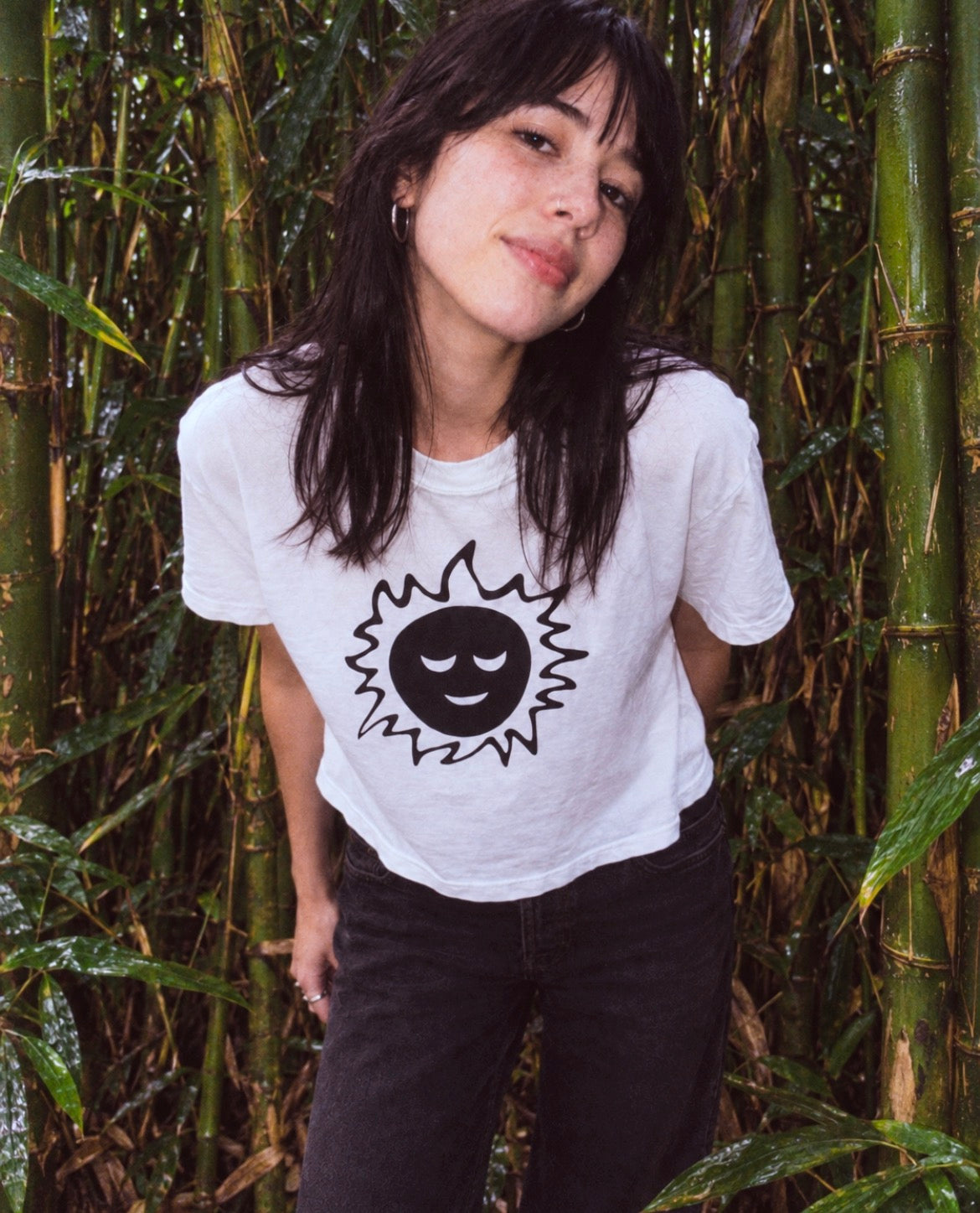 Sunny TM women's heavyweight boxy tee