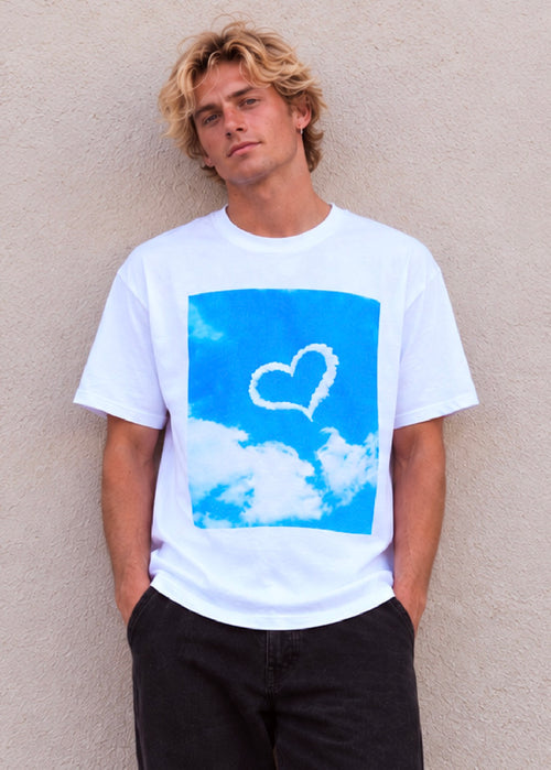 Heart in the Clouds Unisex tee