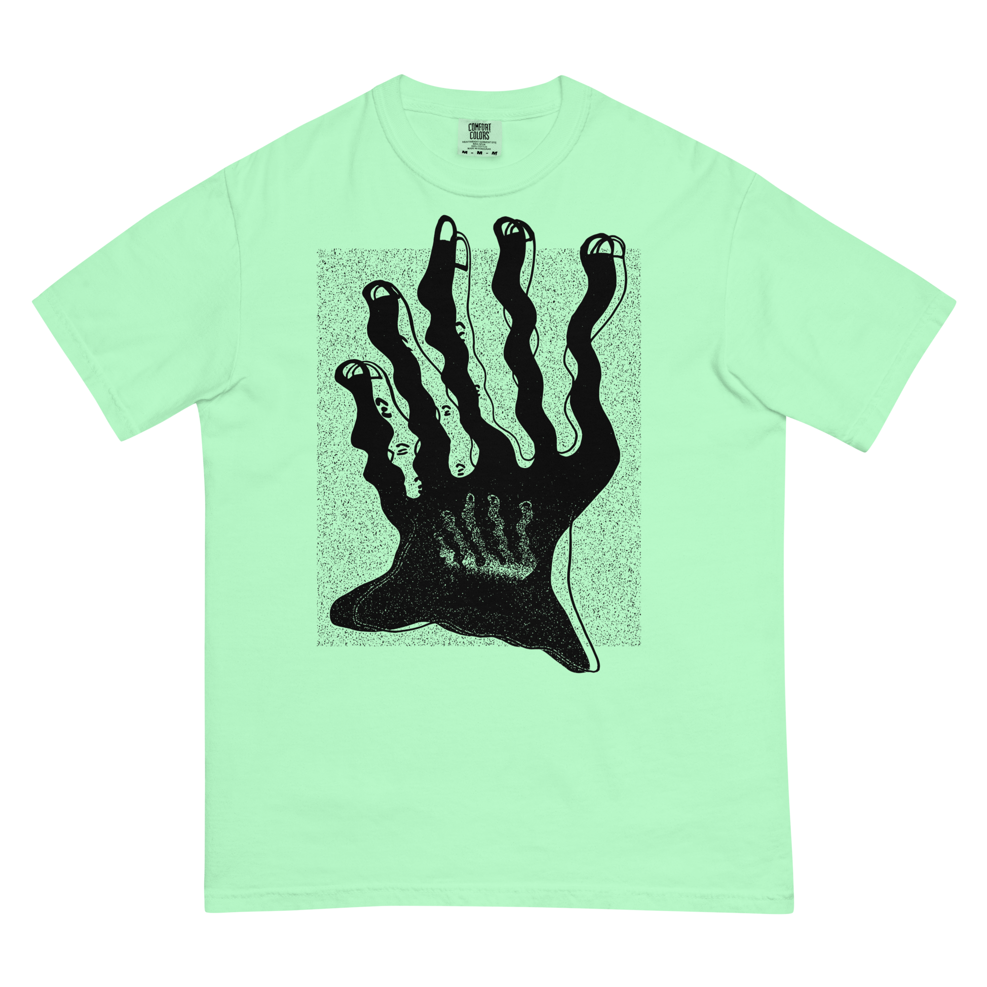 Hand print tee
